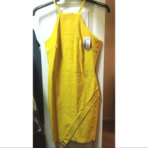 Yellow/Gold Dress from Love Culture. New with Tags